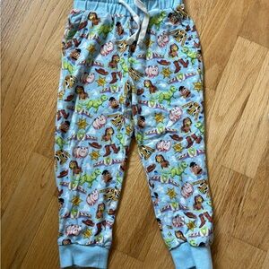 Light Blue Toy Story Character Jogger Pants